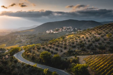 Montalcino, Landscape Tuscany photographer drone photo