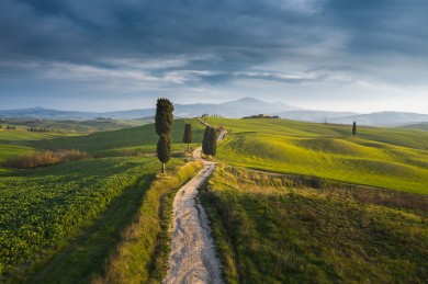 Pienza, Landscape Tuscany photographer drone photo