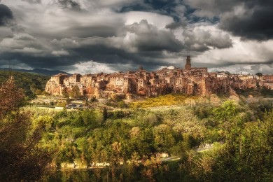 Pienza, Landscape Tuscany photographer drone photo